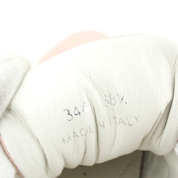 Prada Pink Quilted Leather Diagram Sneakers - Picture 7 of 7